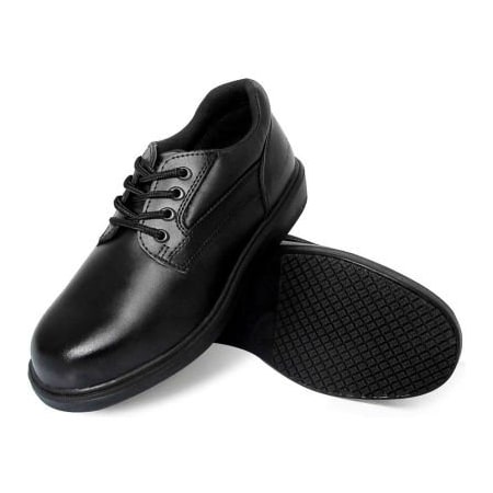 Lfc, Llc Genuine Grip® Men's Comfort Oxford Shoes, Size 7.5M, Black 7100-7.5M